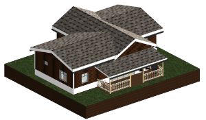 LILLY MIDI 3D TERRACE SIDE